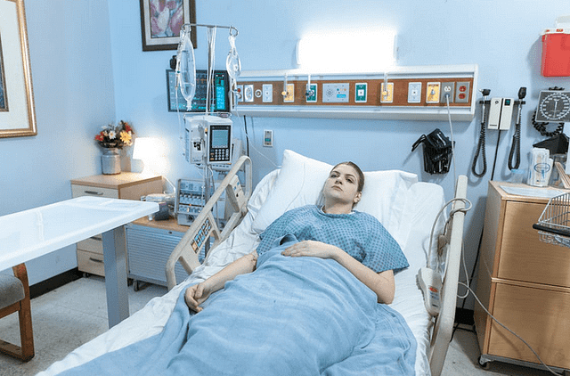 hospital bed
